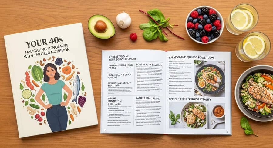 40대 여성을 위한 갱년기 맞춤 식단−호르몬 균형과 활력 회복을 위한 현명한 선택