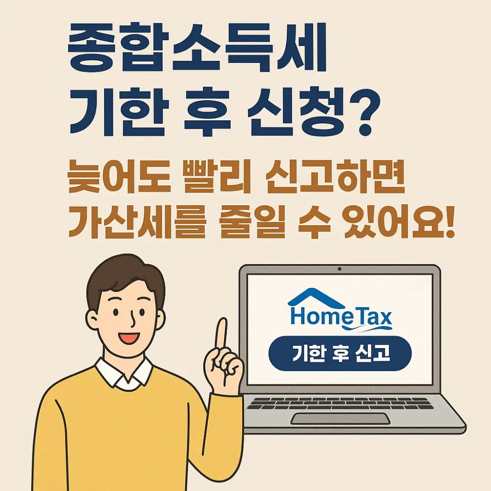 종합소득세 기한후신청 대표이미지