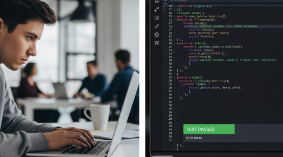 테스트 코드를 작성하는 개발자