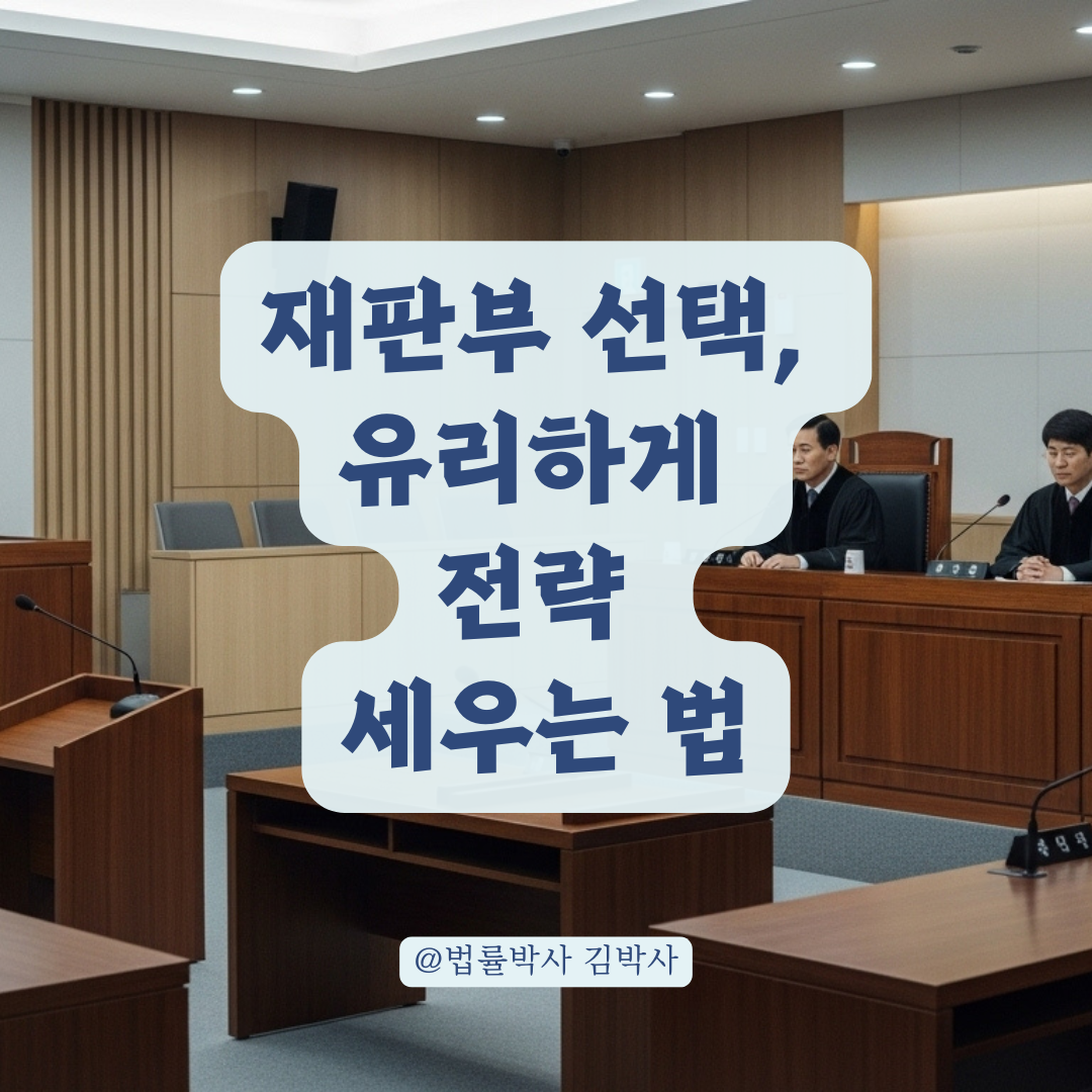 단독판사 vs 합의부 차이, 재판 구조를 알면 대응이 쉬워집니다.