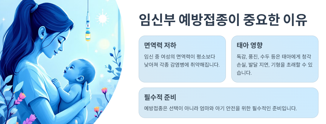 임신부 예방접종이 중요한 이유