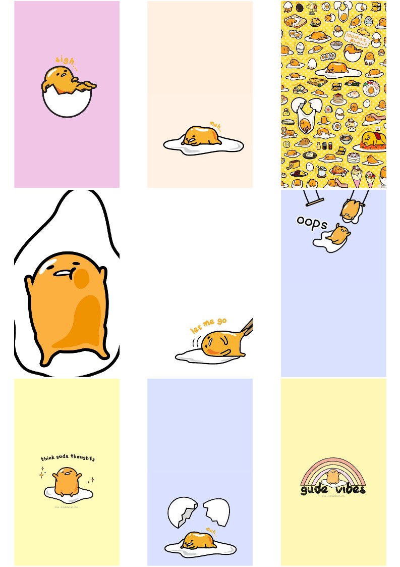 구데타마 배경화면 휴대폰 아이폰 산리오