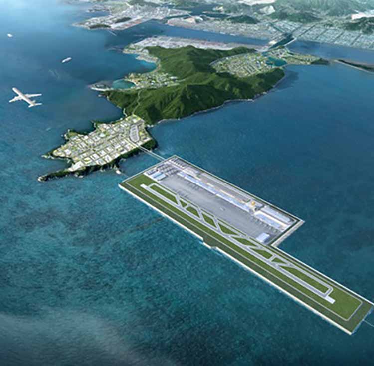 가덕도 신공항 조감도