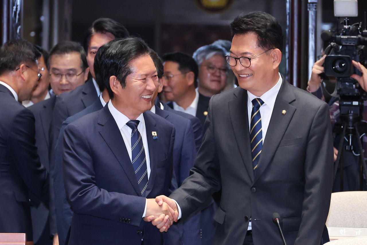 송영길 발언 사과 정청래 적통 논쟁 한미 FTA 이재명 시대 민주당 전당대회 분석