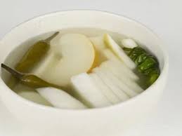 동치미 관련음식 사진 이미지