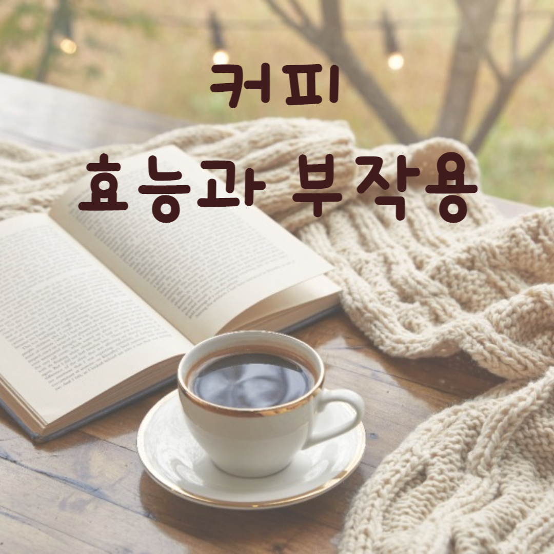 커피 효능 부작용