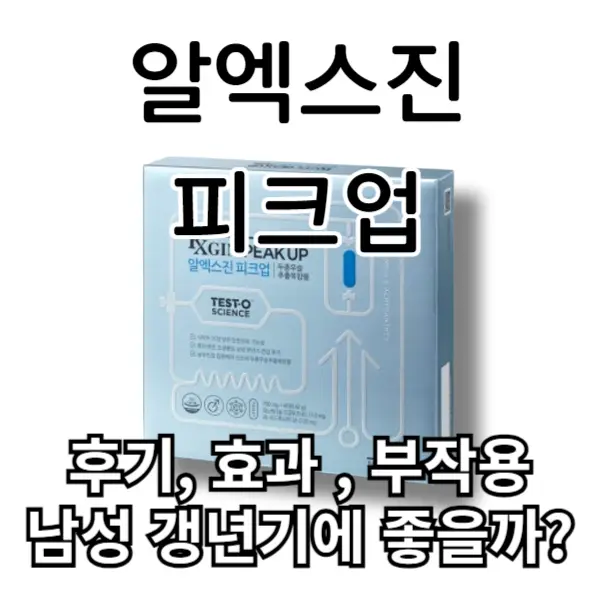 정관장 알엑스진 피크업 후기 효과 부작용 알고 드세요