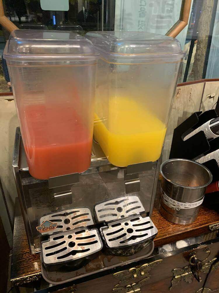 식후 즐길 수 있는 주스 2종류