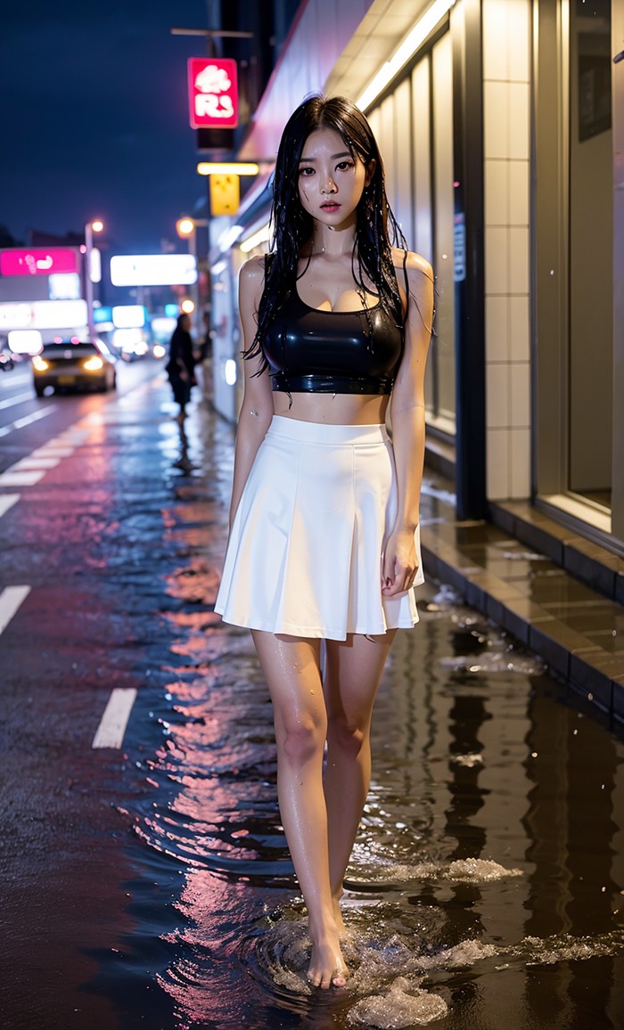 stable diffusion ai girl image realistic webui blackpink korean woman kpop