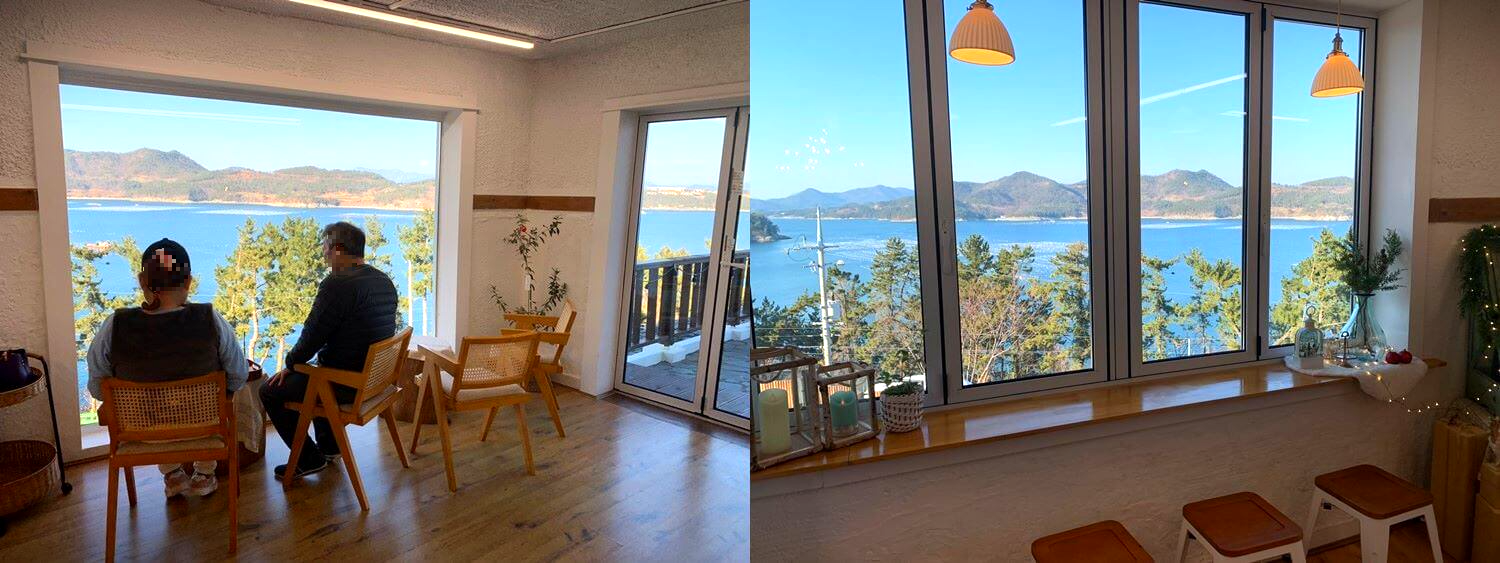 카페 더 힐 오션뷰