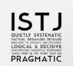 ISTJ 특징 유형 분석