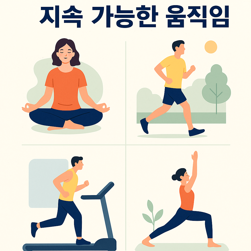 지속 가능한 운동의 힘