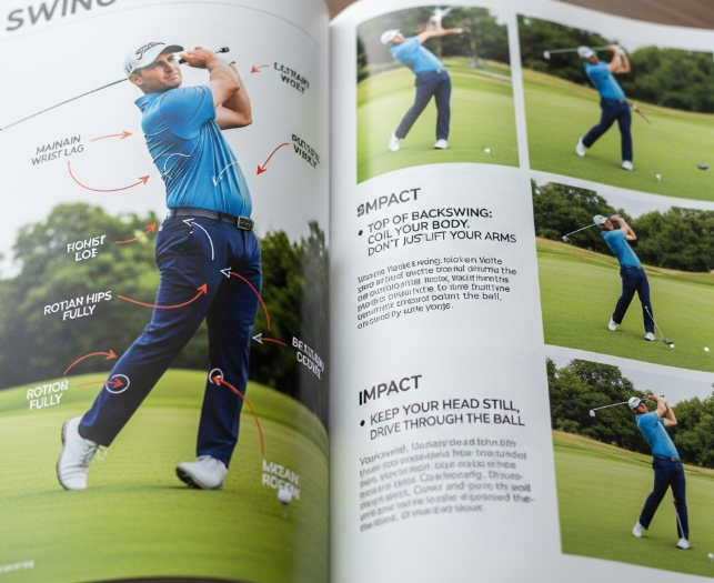 골프 전문 잡지가 제공하는 최신 팁 (스윙교정, 장비추천, 전략분석) 관련이미지