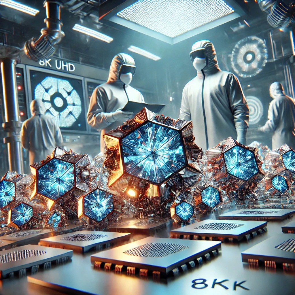 반도체 산업의 새로운 희귀 광물 관련 사진