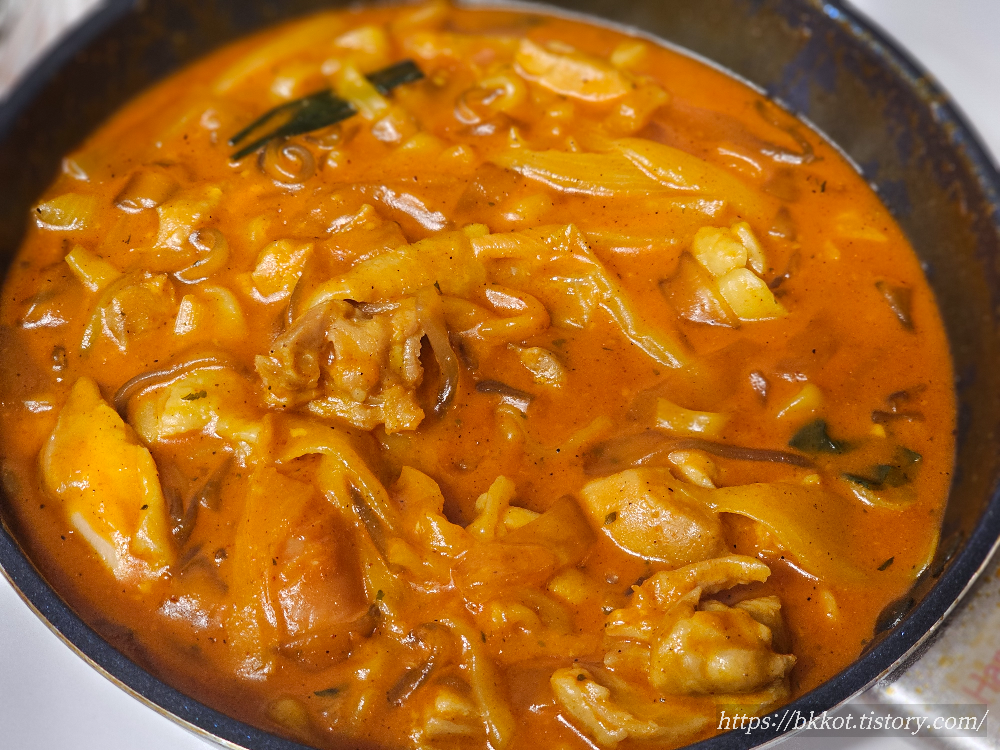 두찜 불닭로제찜닭