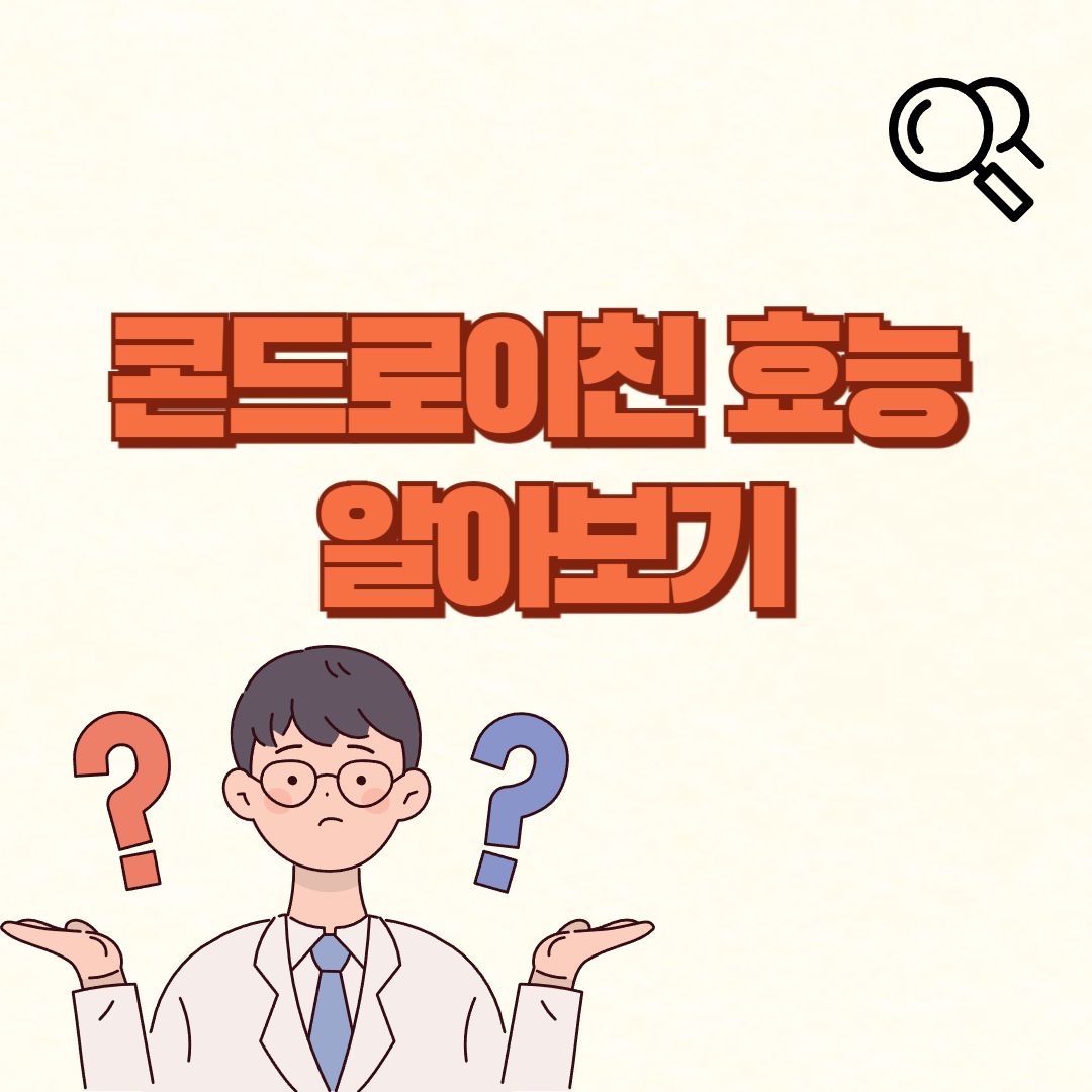 콘드로이친 효능✅