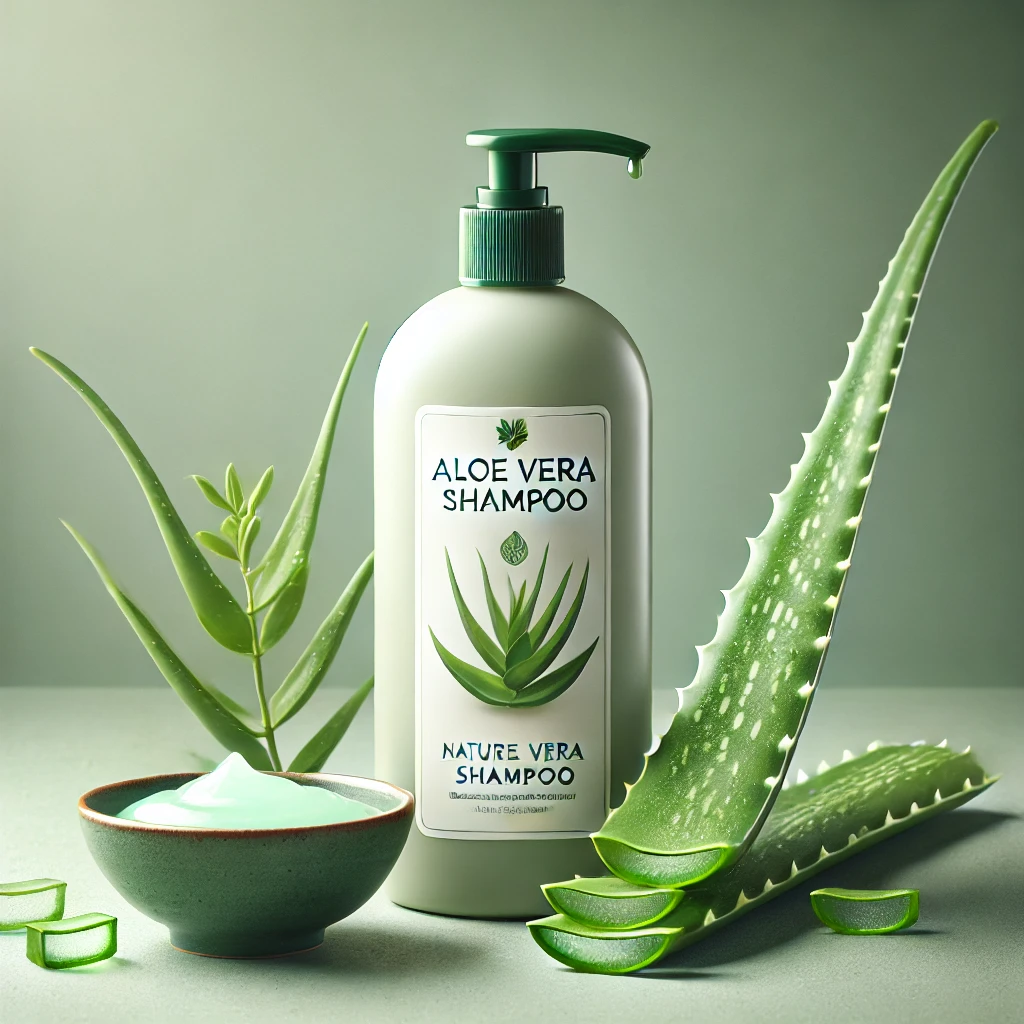 알로에베라 천연 샴푸 (보습 & 두피 진정 효과)