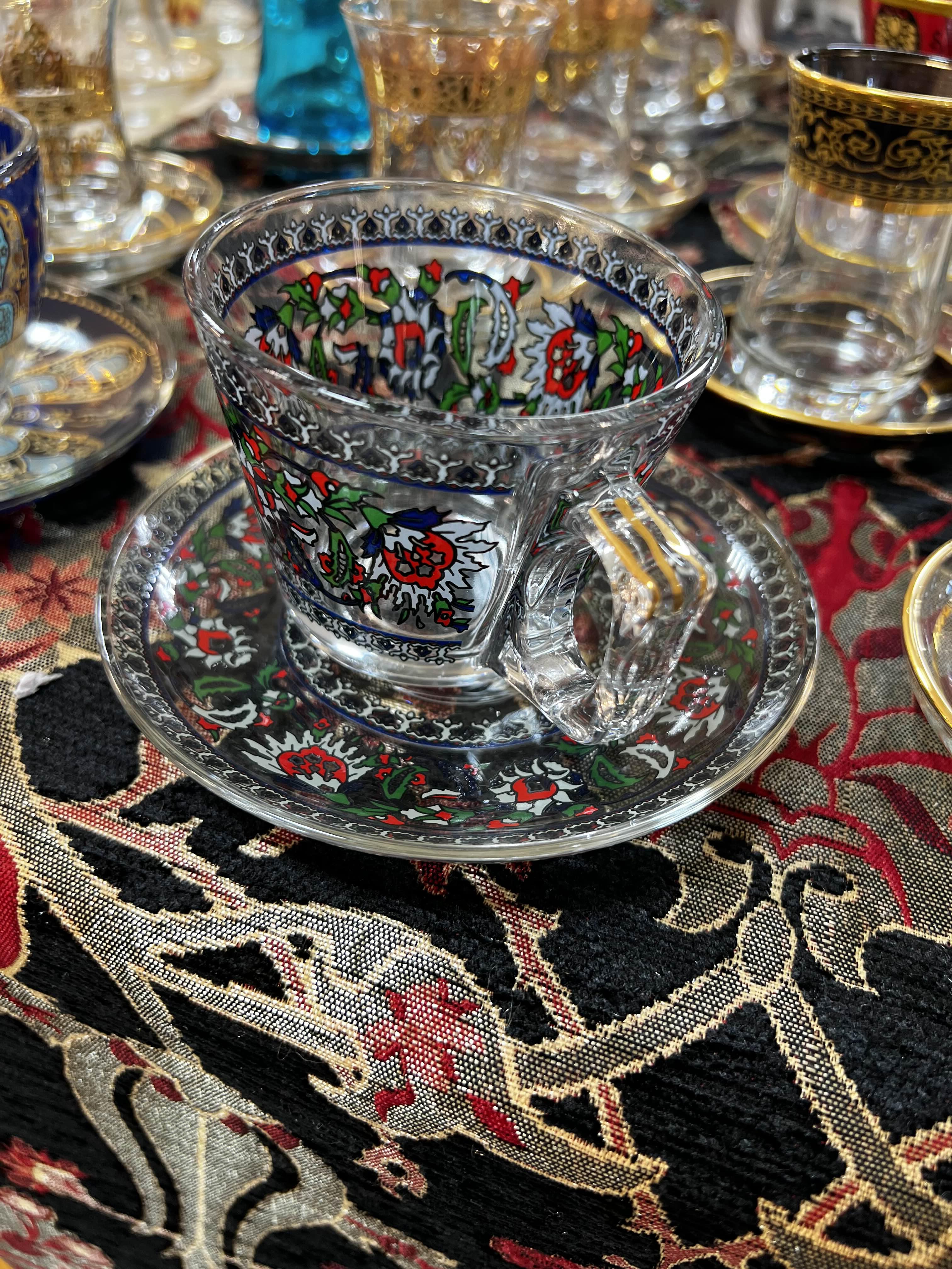 류보백화점 유리공예