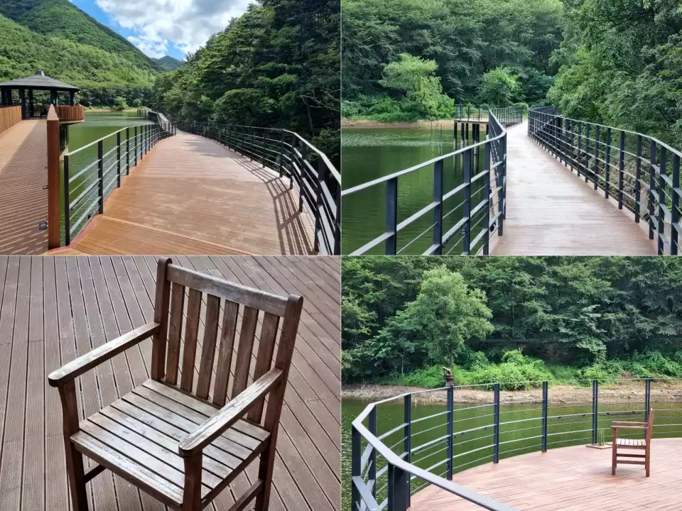 우측으로 뻗은 내관지길로 향했습니다.