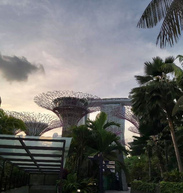 가든스 바이더 베이에서 바라본 호텔풍경