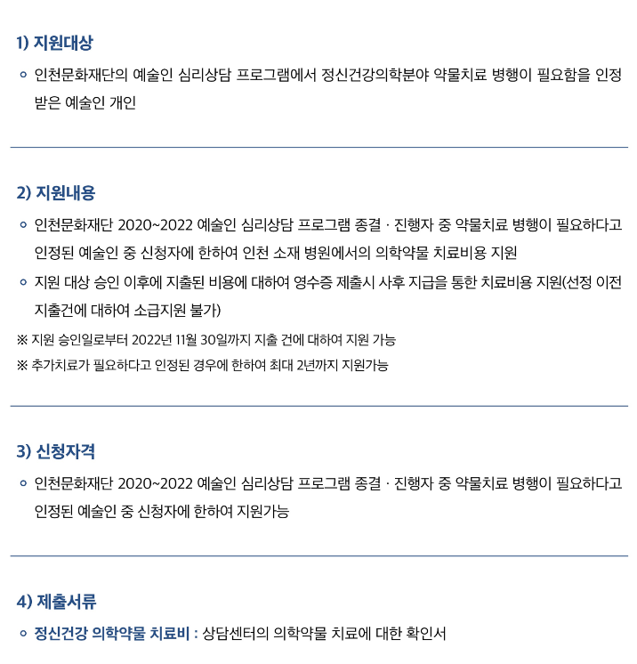 인천예술인 건강검진 지원(3)