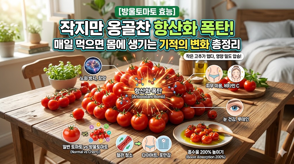 방울토마토의 효능