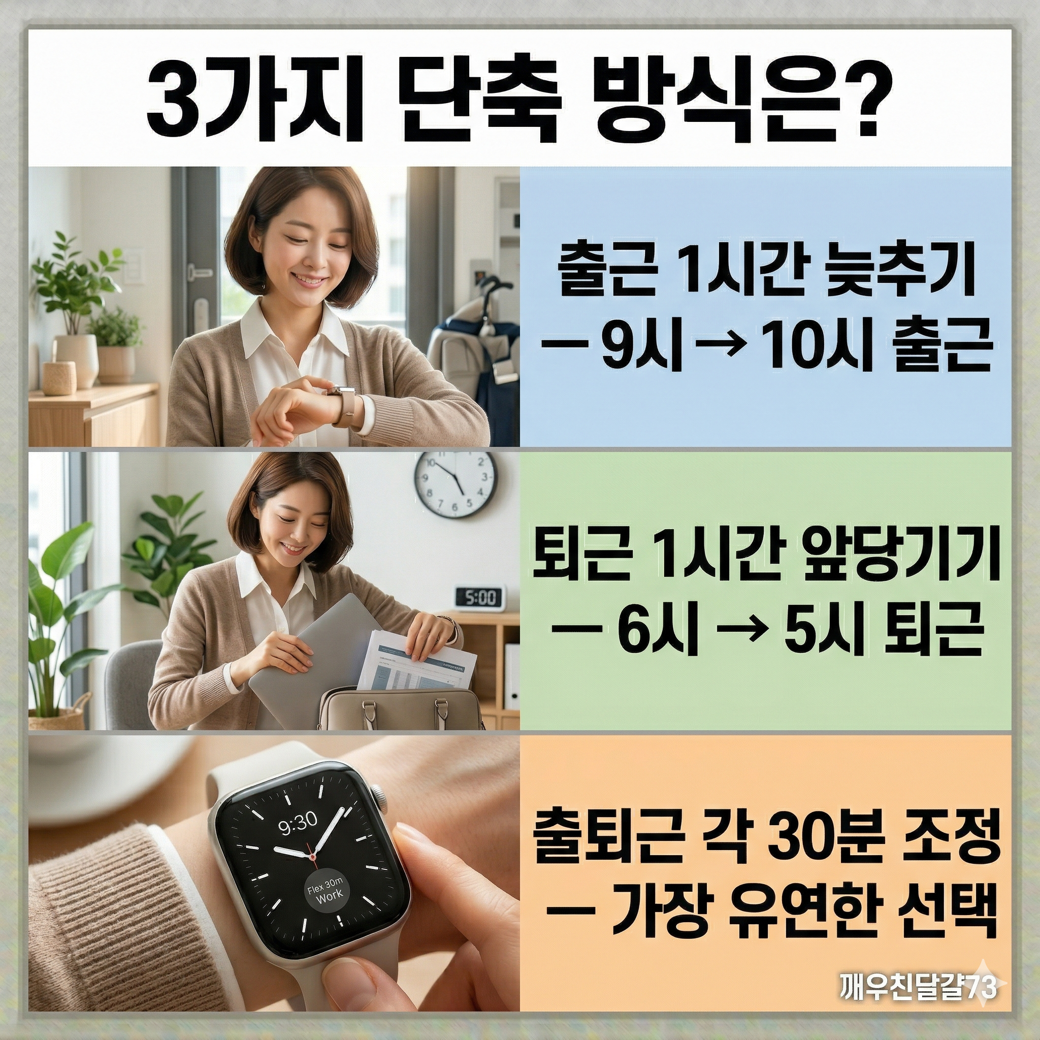 2026년 육아기 10시 출근제 총정리 — 임금 삭감 없이 1시간 단축·사업주 월 30만원 지원