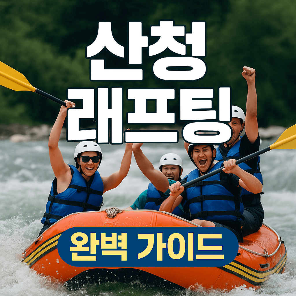 산청 래프팅
