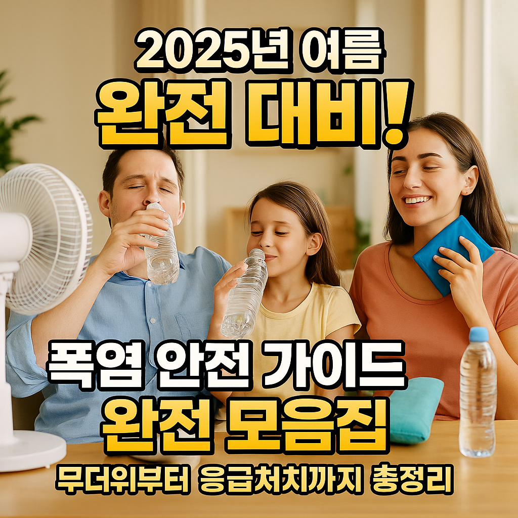 폭염 안전 생활 가이드 시리즈 모음집