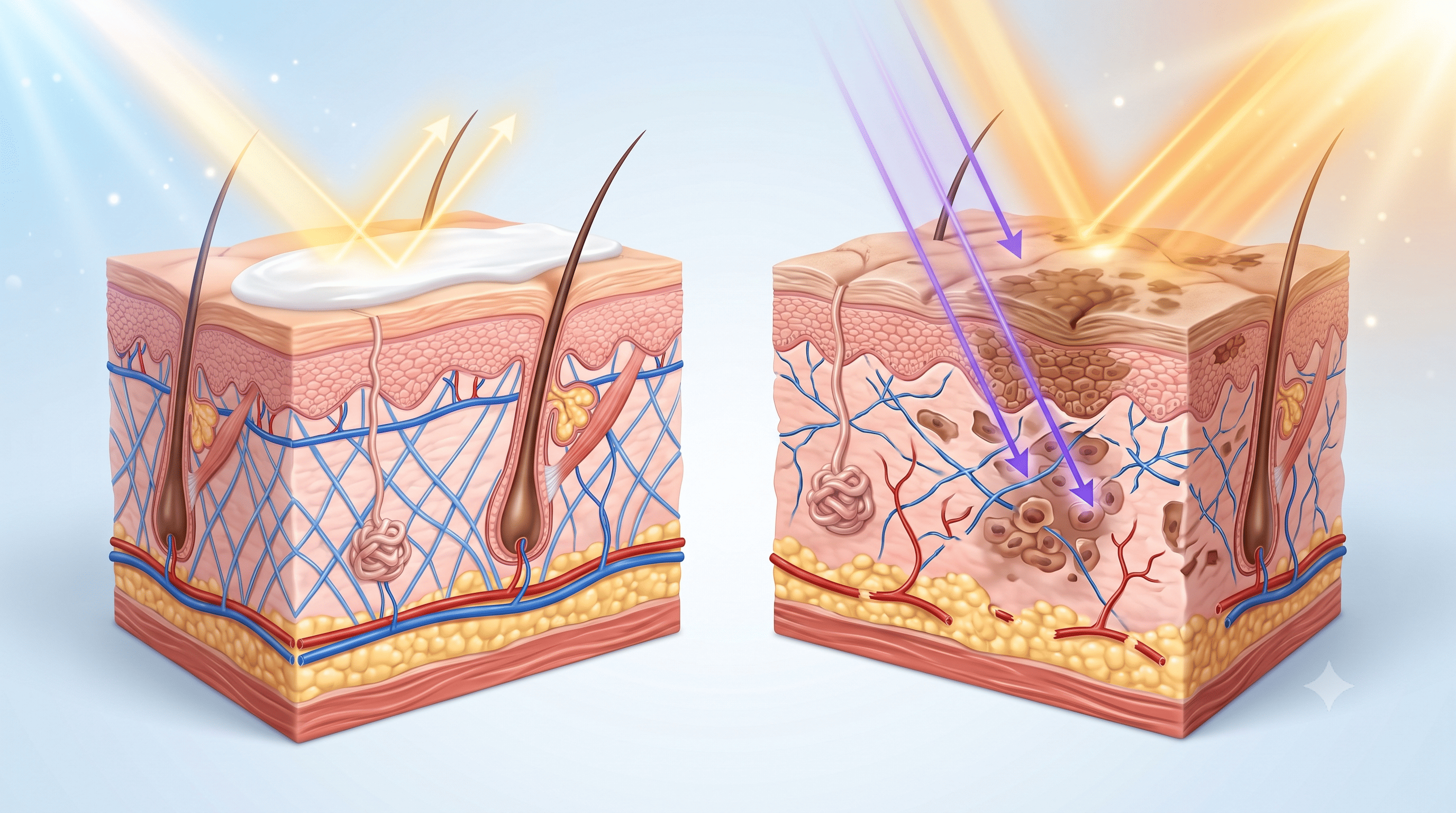 PA지수로 확인하는 UVA 차단 성능