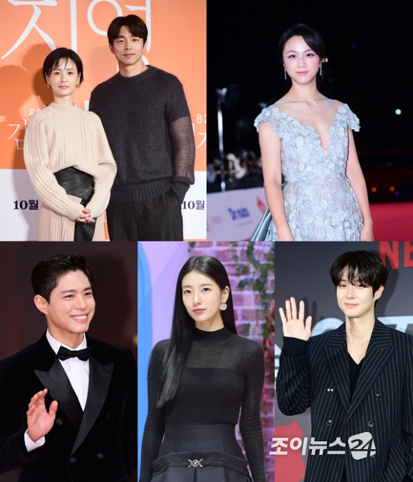 배우 공유&#44; 정유미&#44; 탕웨이&#44; 박보검&#44; 수지&#44; 최우식이 출연한 &#39;원더랜드&#39;가 개봉을 준비 중이다. [사진=조이뉴스24 DB]