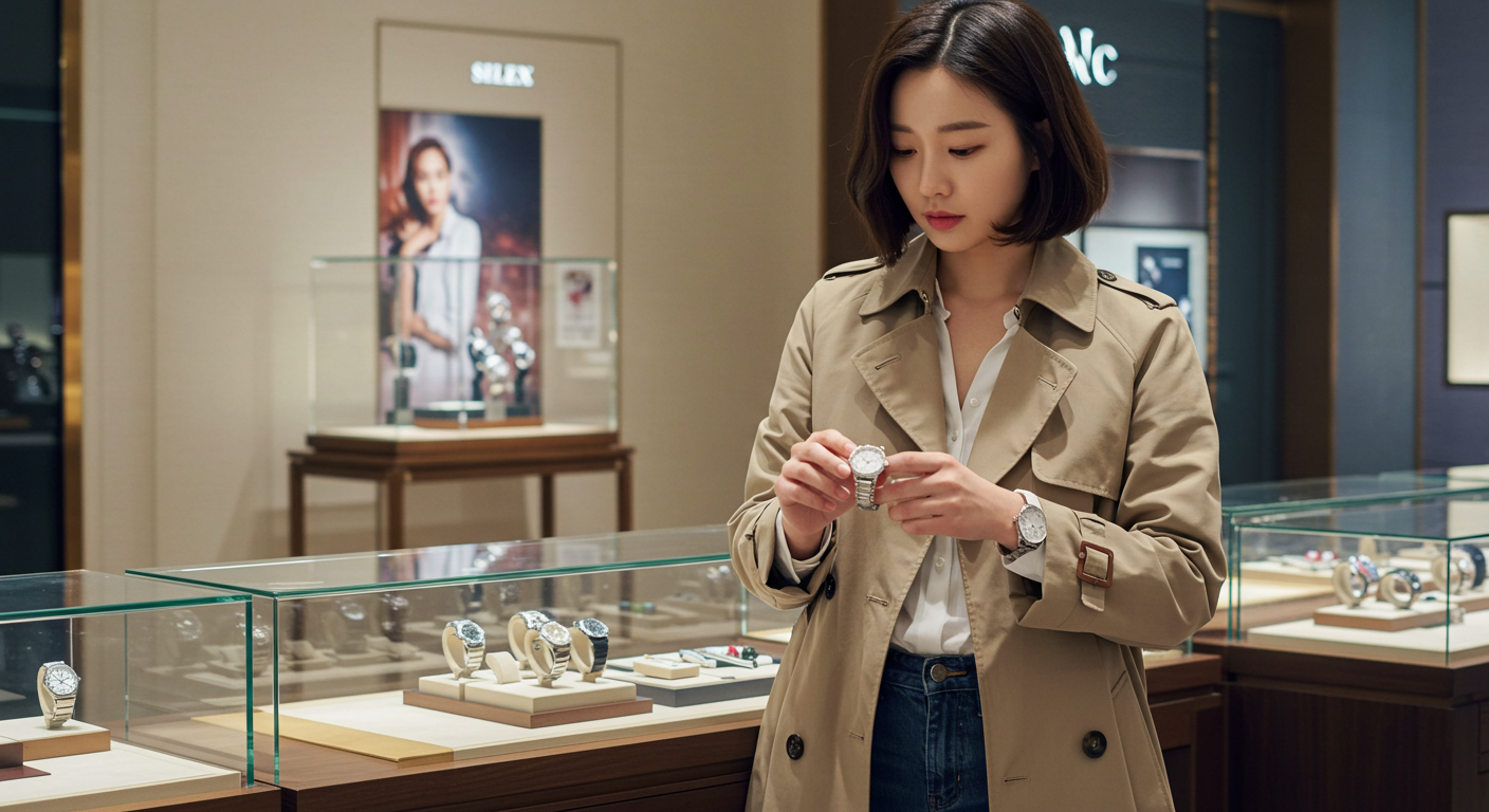 까르띠에 다이아시계