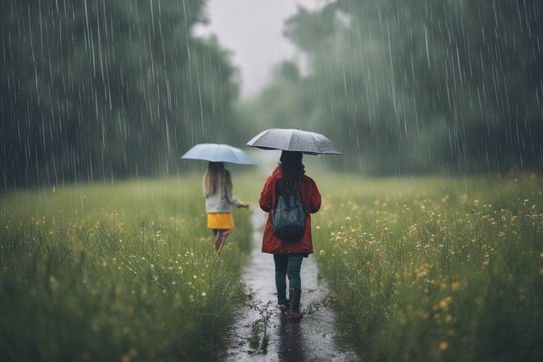 비 속에서도 행복을 찾는 법: 독일에서의 조언