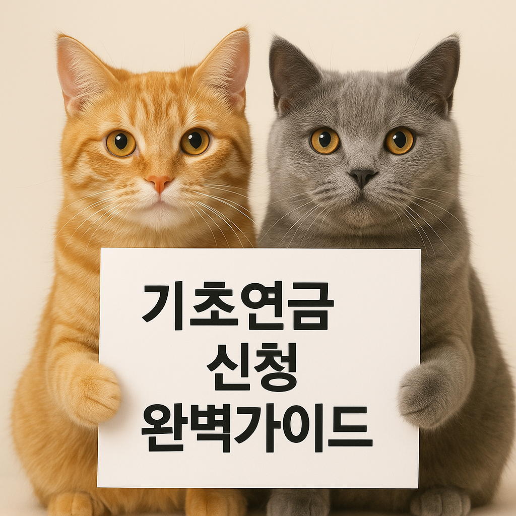 기초연금 신청 완벽가이드