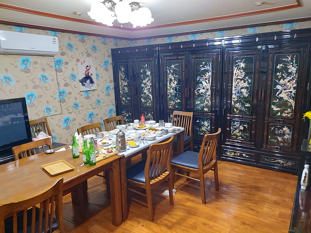 다원한정식 룸