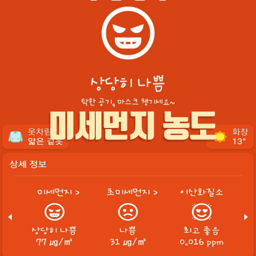 미세먼지 농도