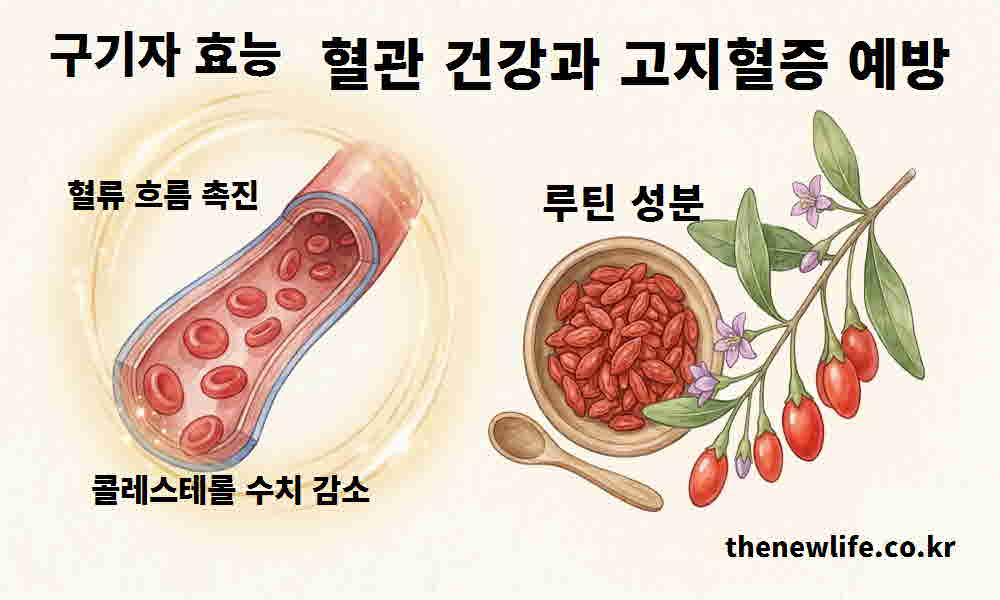구기자 효능 혈관 건강 고지혈증 예방