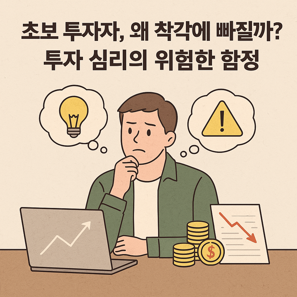 초보 투자자들이 자주 빠지는 심리적 착각과 그 함정의 정체