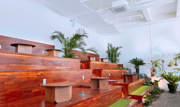 카페 라온층 3층 전경