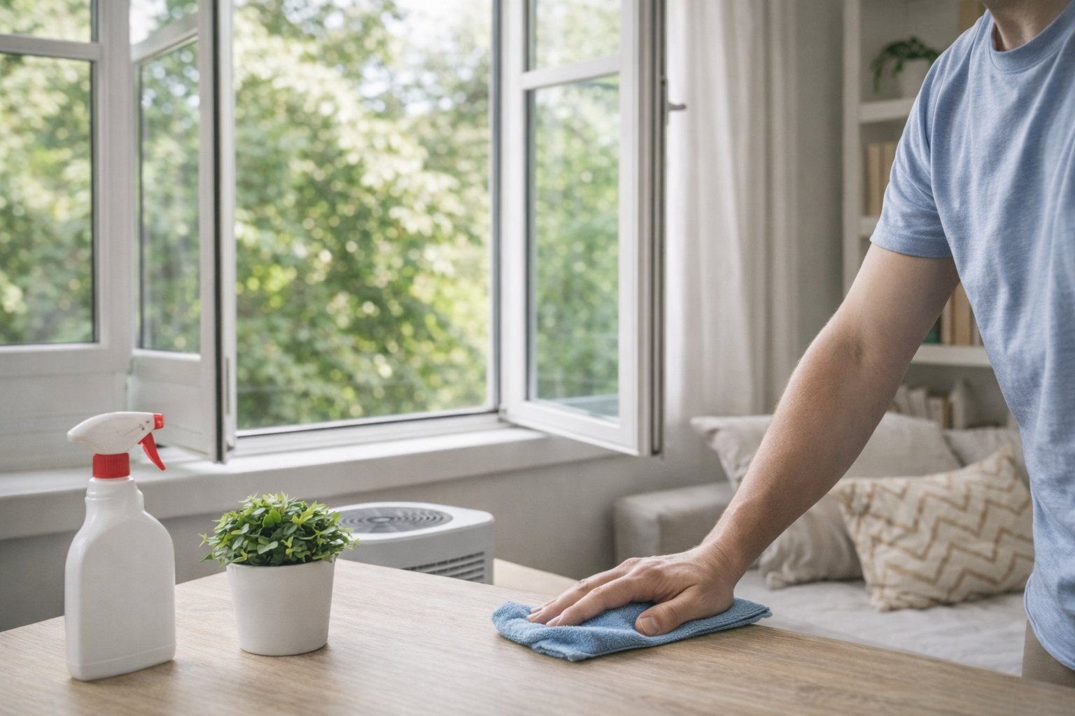 실내 공기 질 관리하는 기본 방법 정리