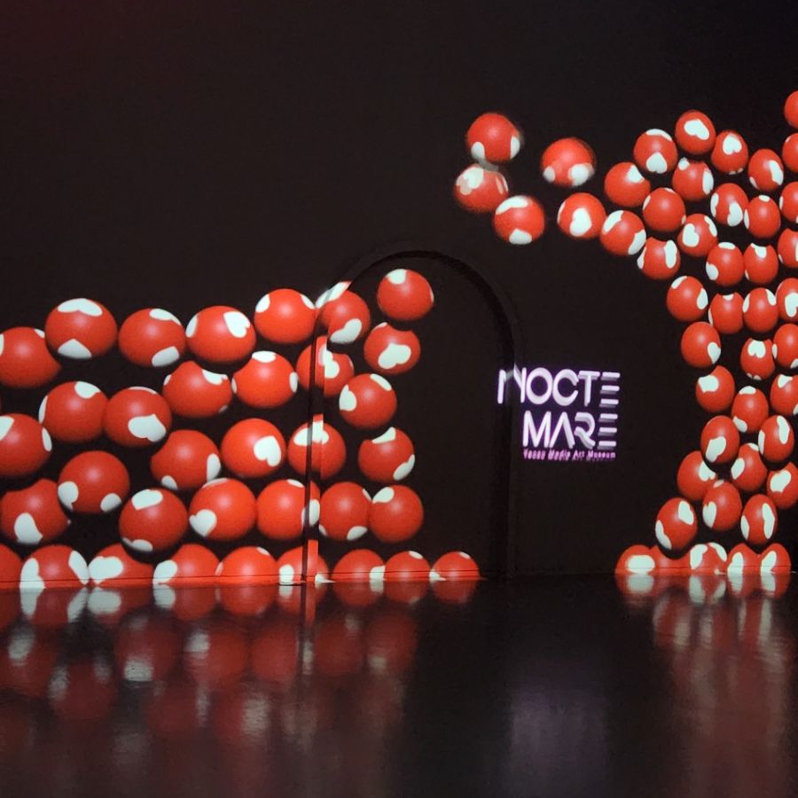 녹테마레 미디어아트