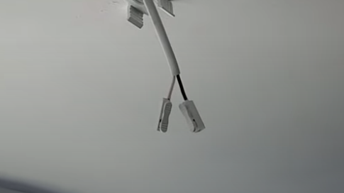 LED일자 십자 거실 방 조명등 교체방법6