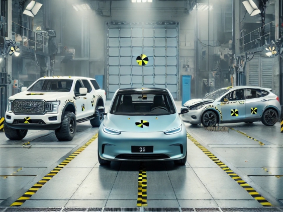 전기차, SUV, 세단 차량이미지