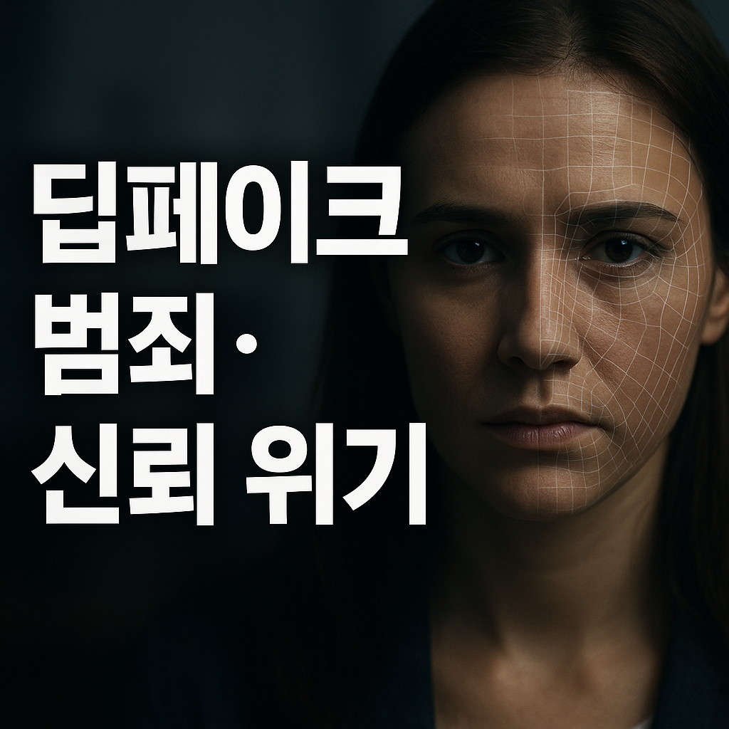 딥페이크 범죄·신뢰 위기