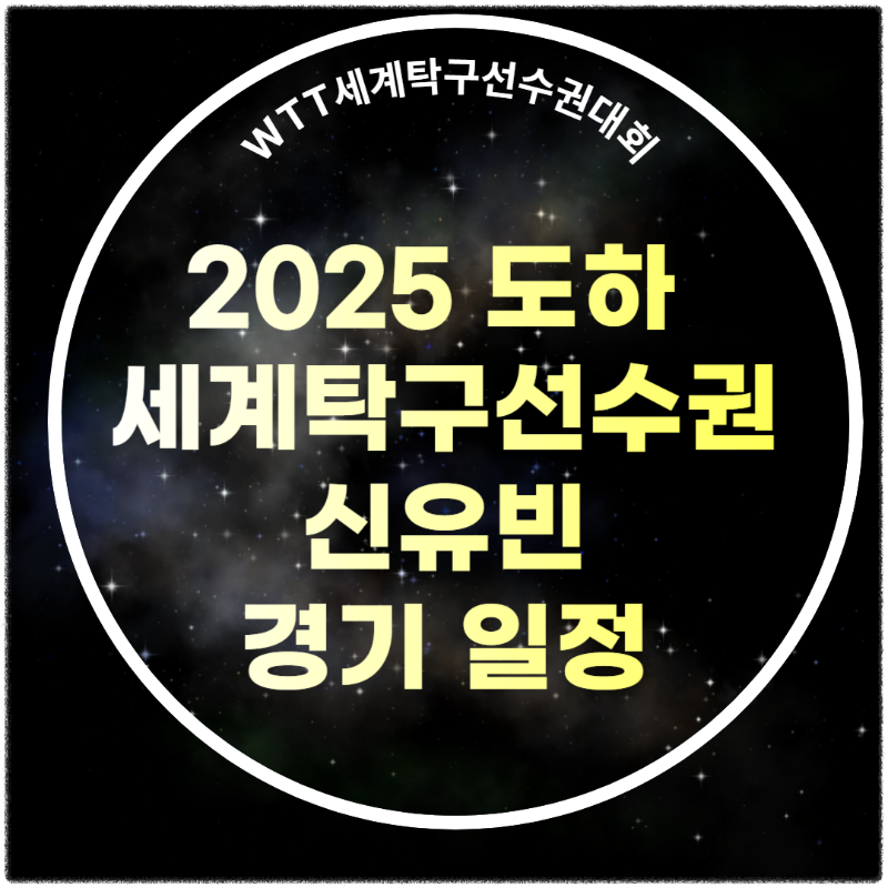 도하 세계탁구선수권