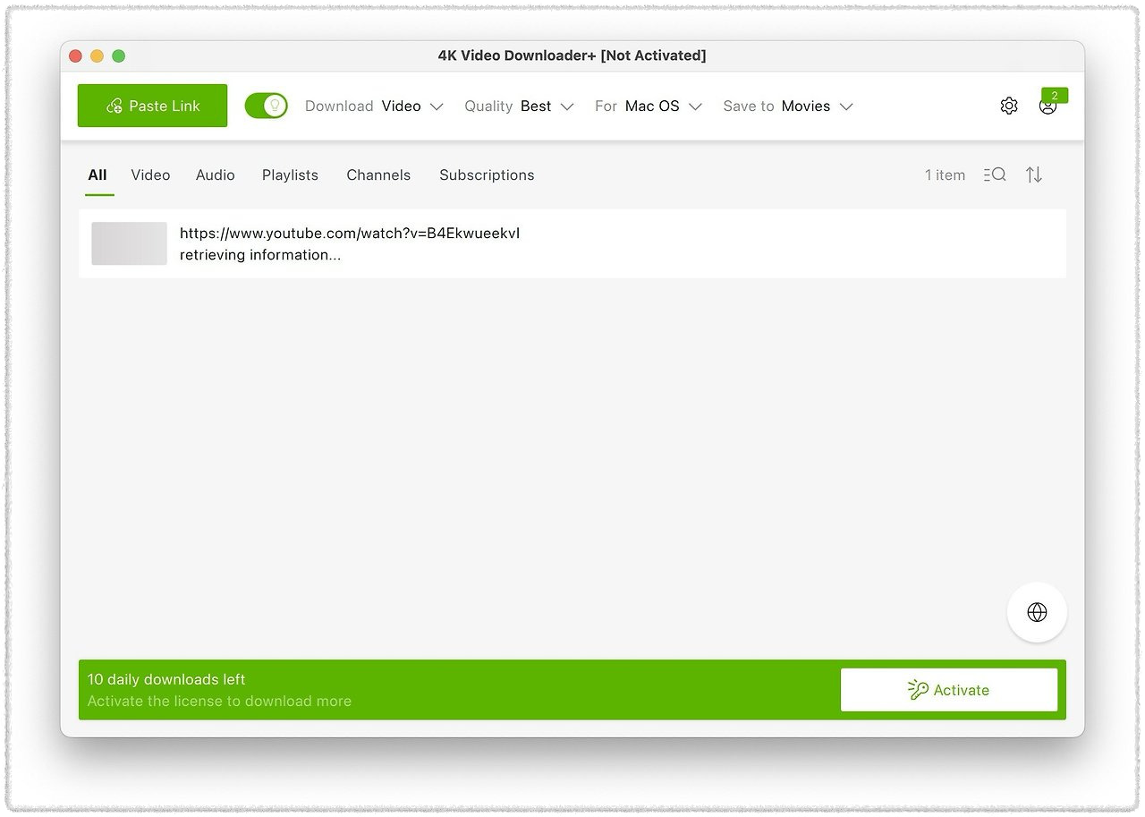 다운로드한 영상 화질이 낮은 이유는 무엇인가요?