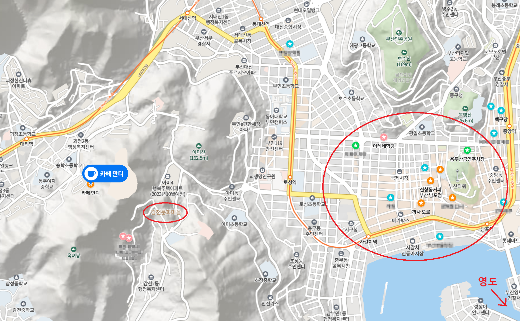 인근 지도