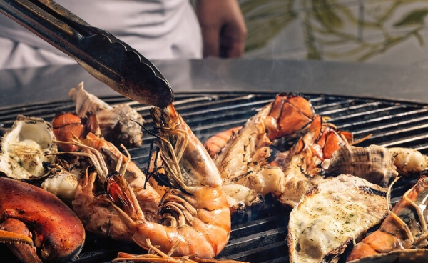 인스파이어리조트 조식 셰프스키친 바베큐 구이