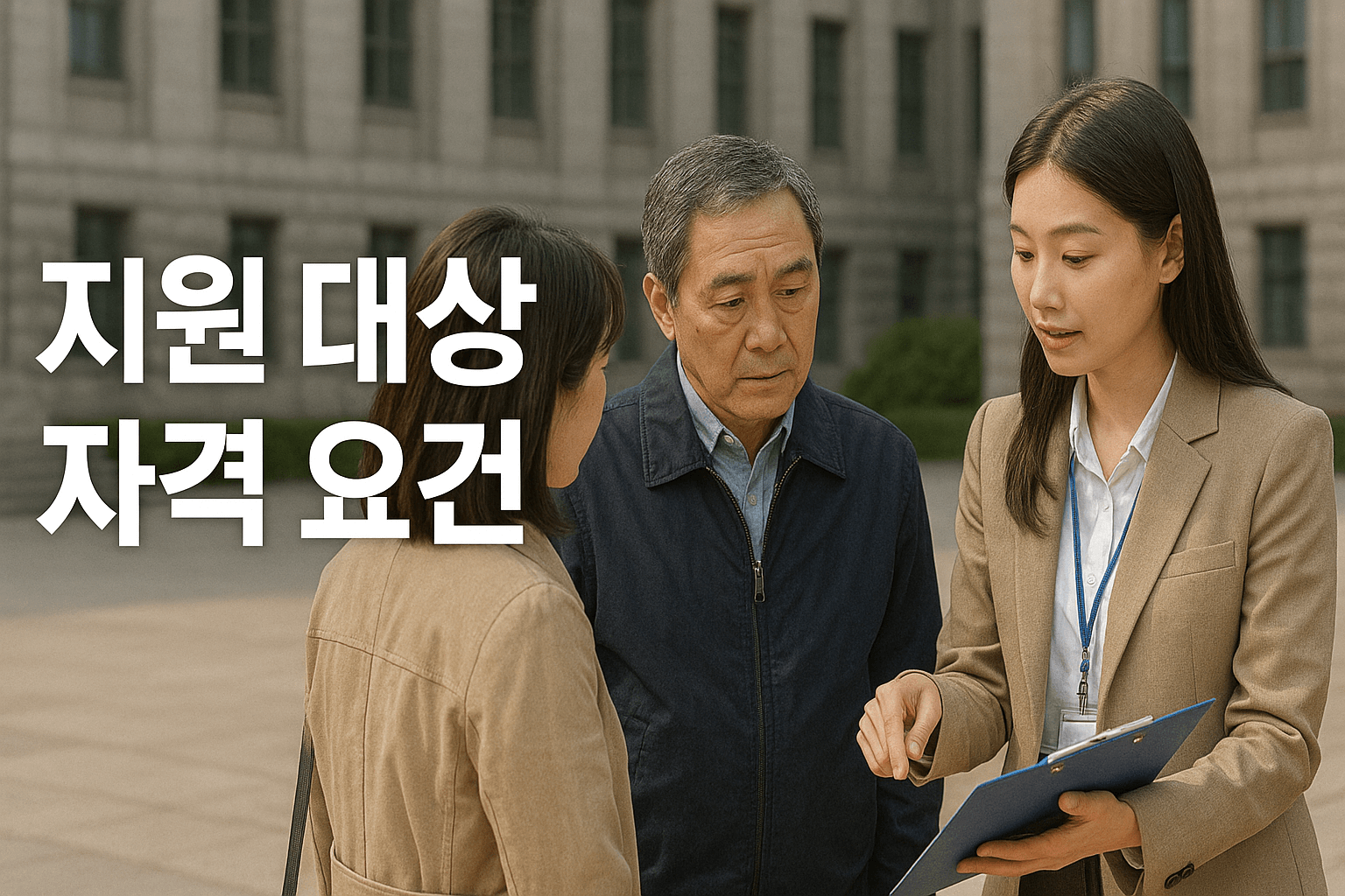 지원대상 자격요건