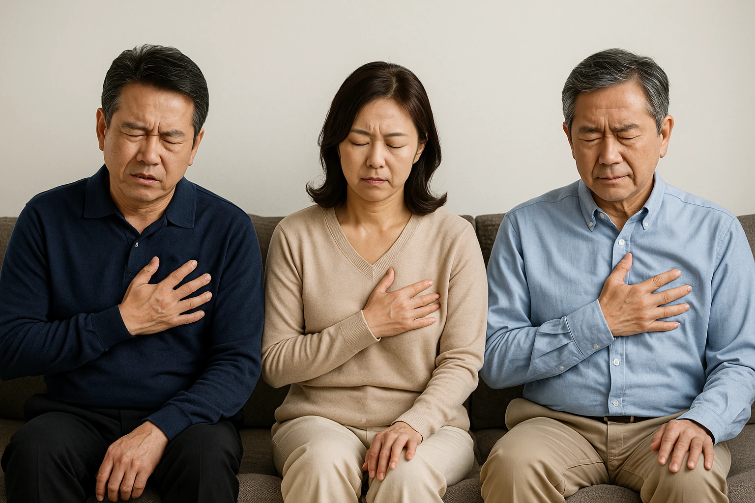 협심증 vs 심근경색·심부전, 헷갈리는 증상 확실히 구분하는 법
